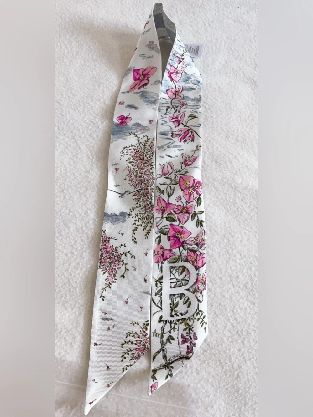 Dior Jardin  D’hiver Mitzah Silk Scarf